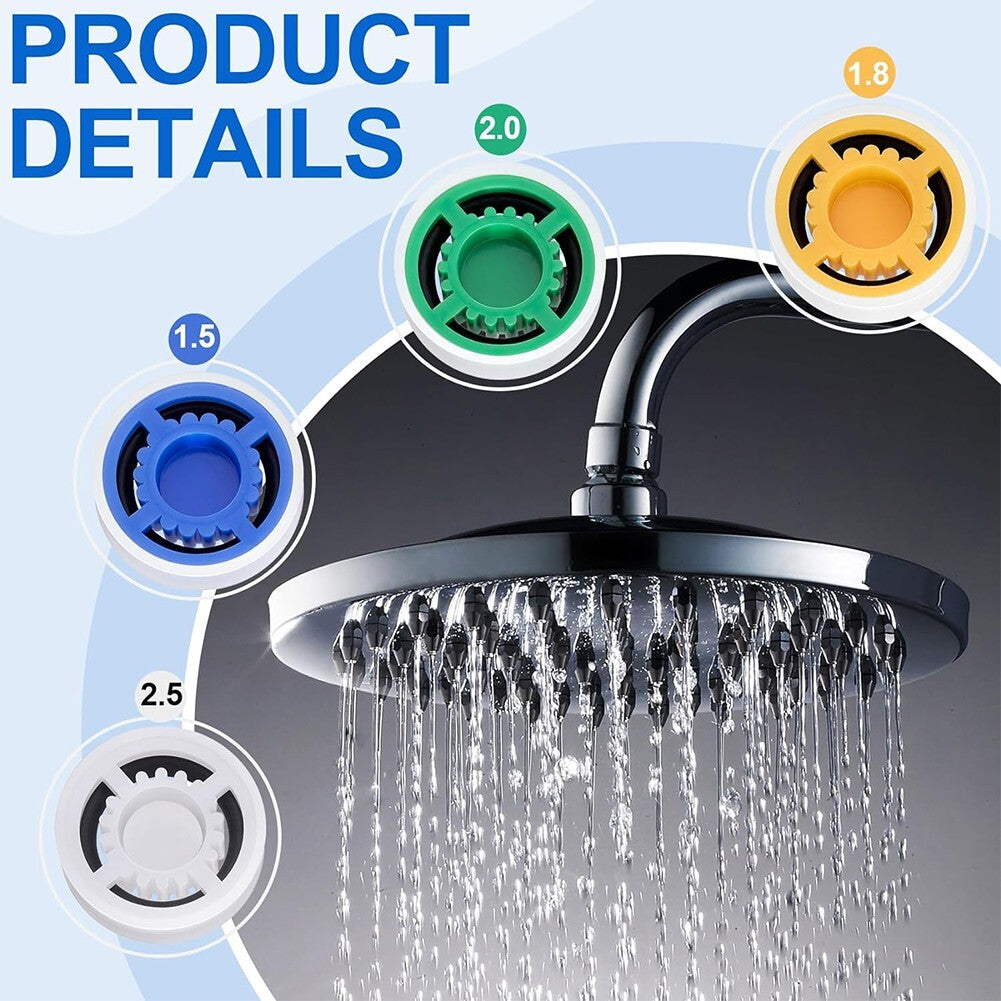 ya 14 Innovative Shower Flow Limiter Adapter Set for Efficient Shower Experience