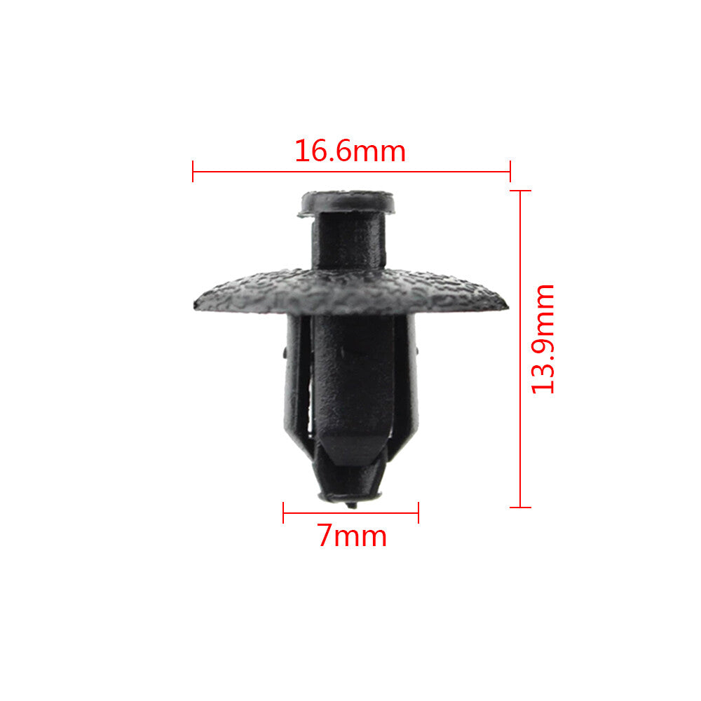 ya 5 8.7 40 Engine Side Cover Clips Push-Type Rivets Retainer for Toyota for Lexus 9046707117
