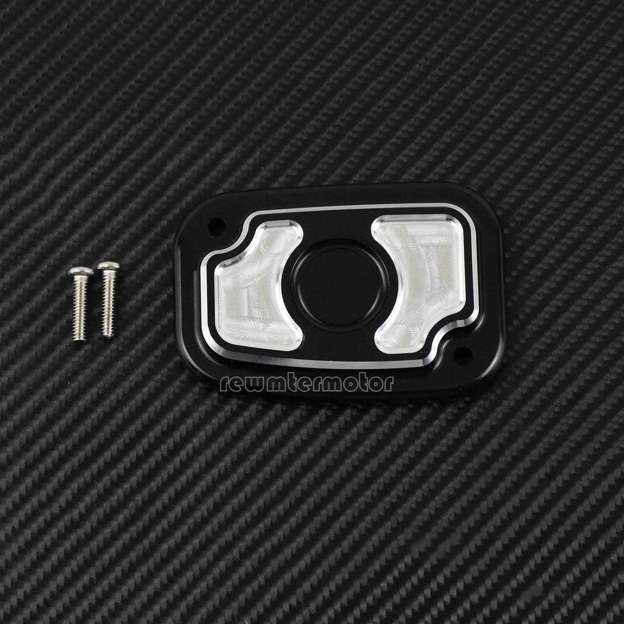 ya 4 6.17.2 Left Brake Master Cylinder Cover Fit for Harley Touring FLTR 08-17 Trike 09-13