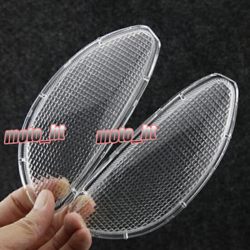 ya 1 7.2 2xClear Front Turn Signal Light Blinker Lens Cover Fit for BMW R1100RT 1995-2005