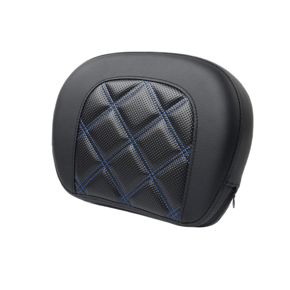 ya 3 6.25.3 for Harley Street Glide FLHX FLHXS Black Rear Passenger Sissy Bar Backrest Pad
