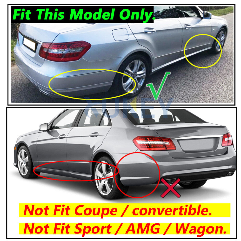 ya 5 8.7 Front Rear Mud Flaps for benz W212 E-Class Sedan 09-13 Splash Guards Mudguards