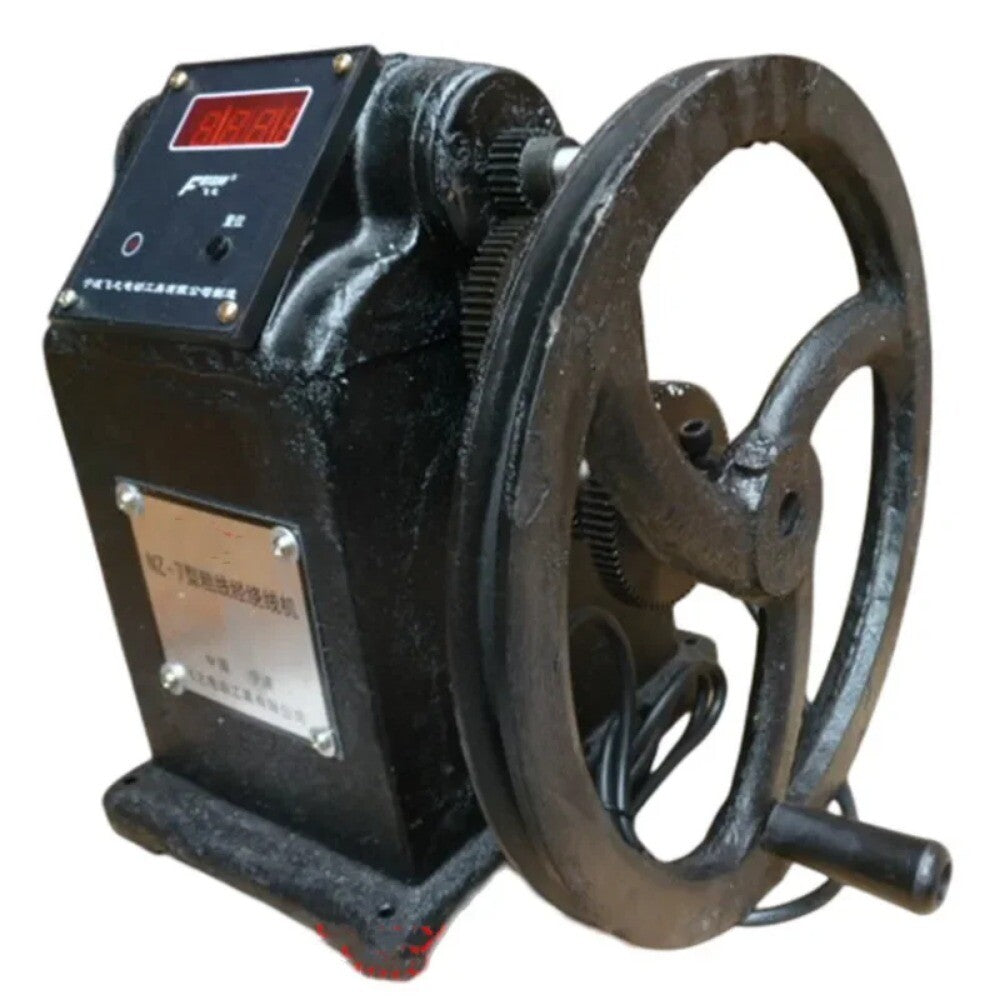 Type Coarse Diameter Electronic Display Counting Hand Winding Machine Motor
