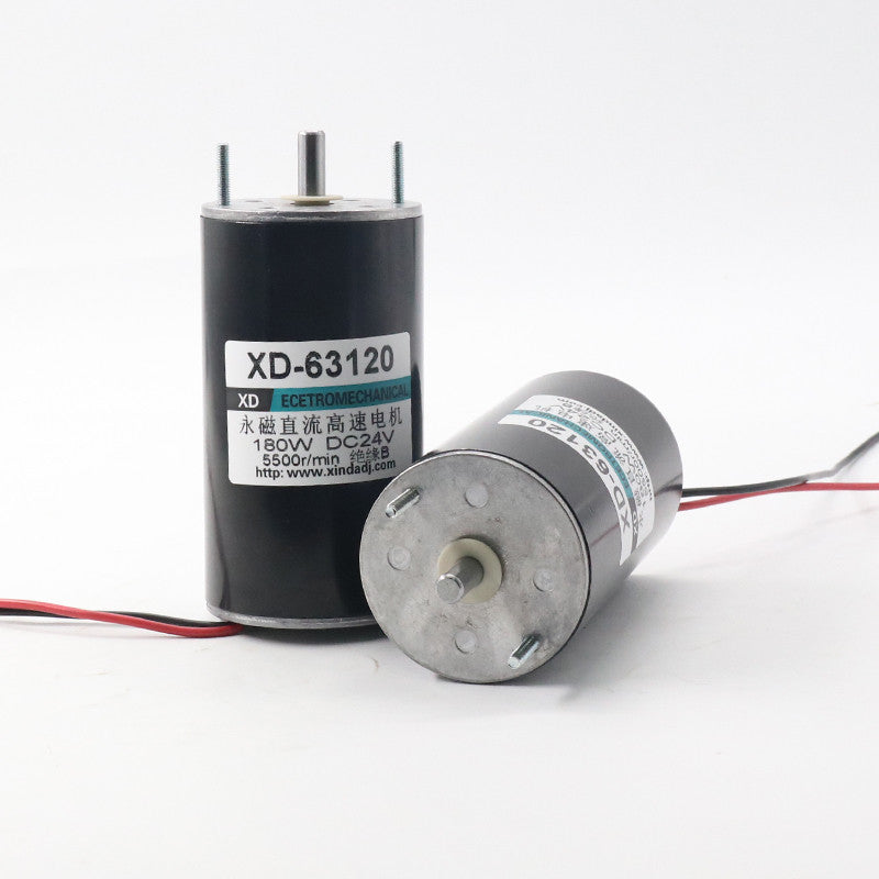 180W Permanent Magnet DC Electric Motor High Speed DIY Generator 12V 24V