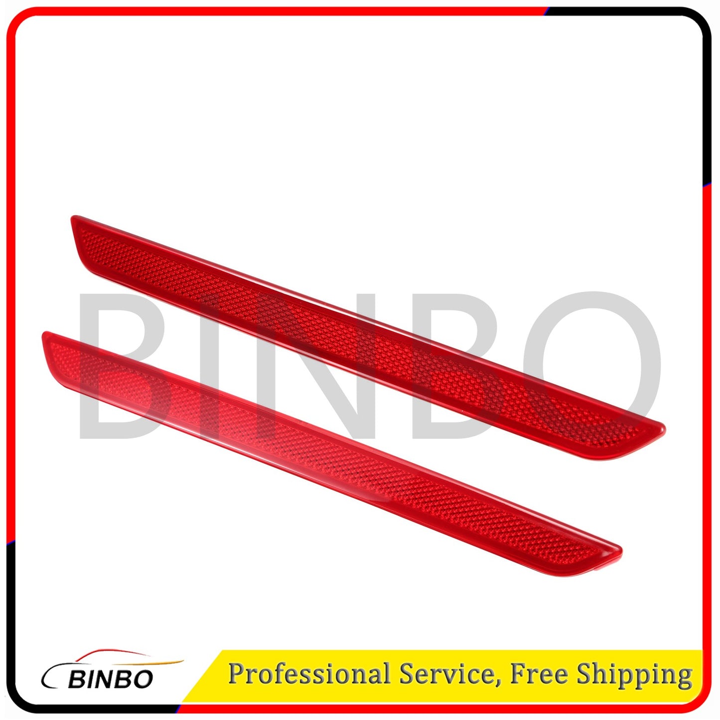ya 27 6.18.2 1Pair Left+Right Side Rear Bumper Reflector for BMW 4 Series F32 F36 M sport