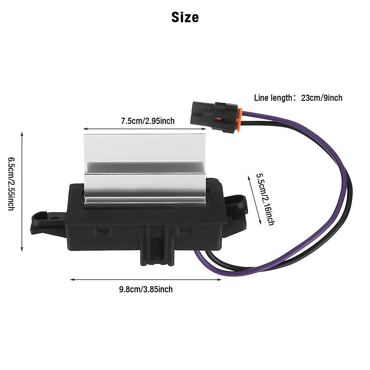 ya 1 8.5.1 Suitable for GMC for Update Design Blower Resistor Replacement 4P1516 JA1639 BMR34