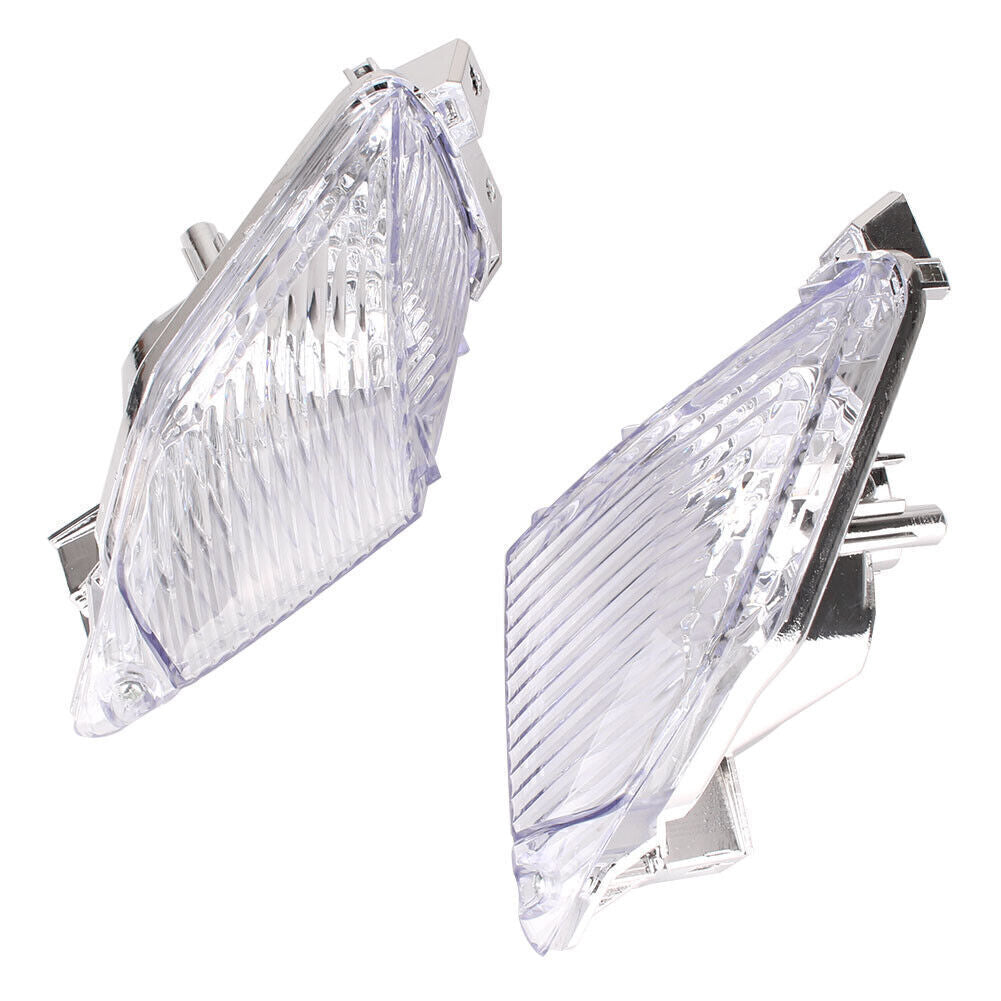 ya 5 8.7 Clear Rear Turn Signals Blinker Lens Cover 2pcs for Suzuki GSXR 1000 2009-2010