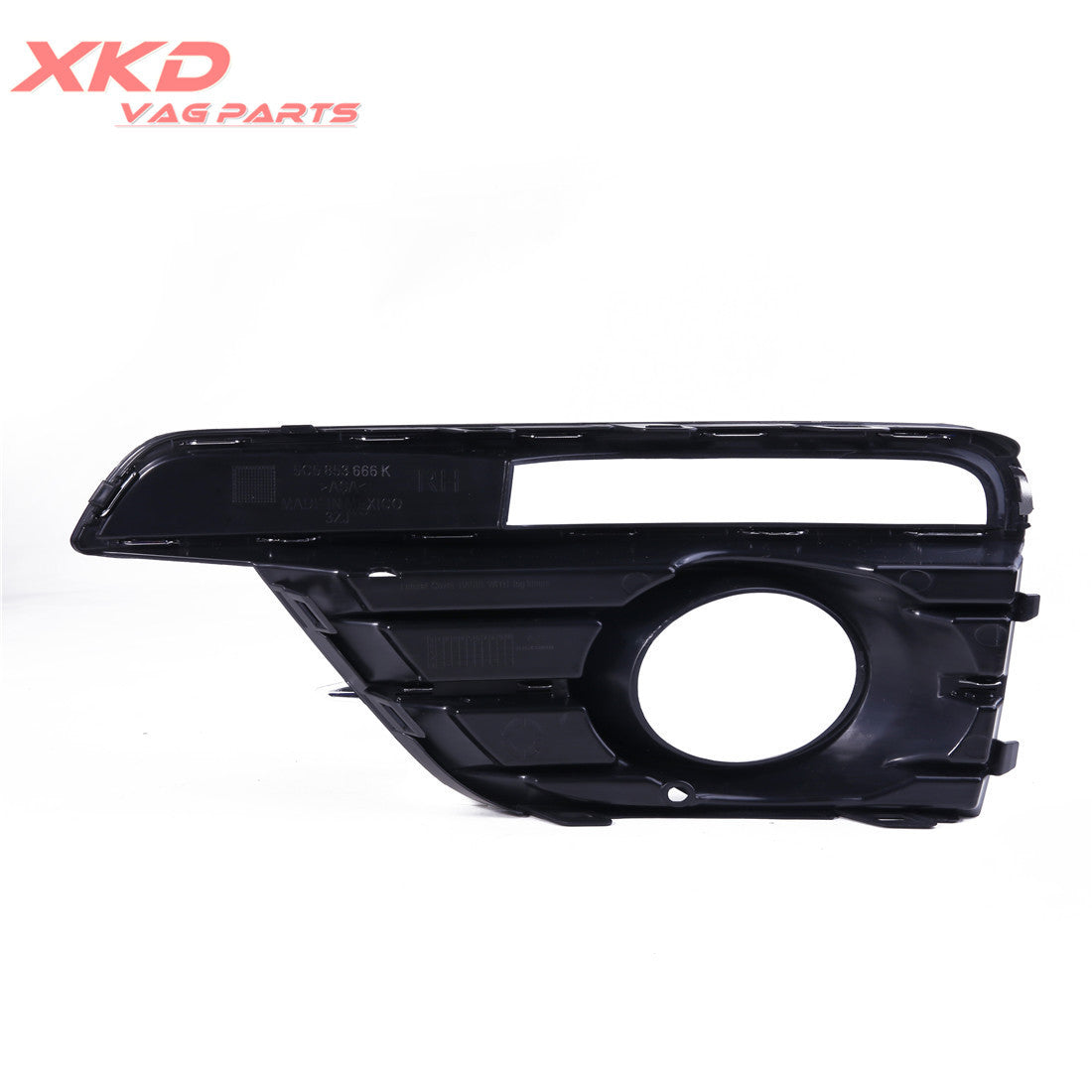 ya 3 6.23 Front Right Chrome Fog Light Foglamp Grille for VW Beetle 2017 2018 5C5854662J