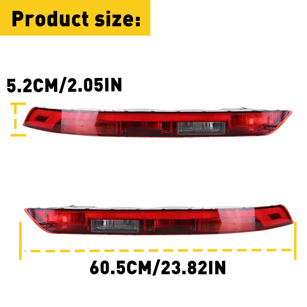 ya 1 8.5.2 Rear Left Right Bumper Lower Tail Light Brake Stop Lamp for Audi Q5 2018-2021
