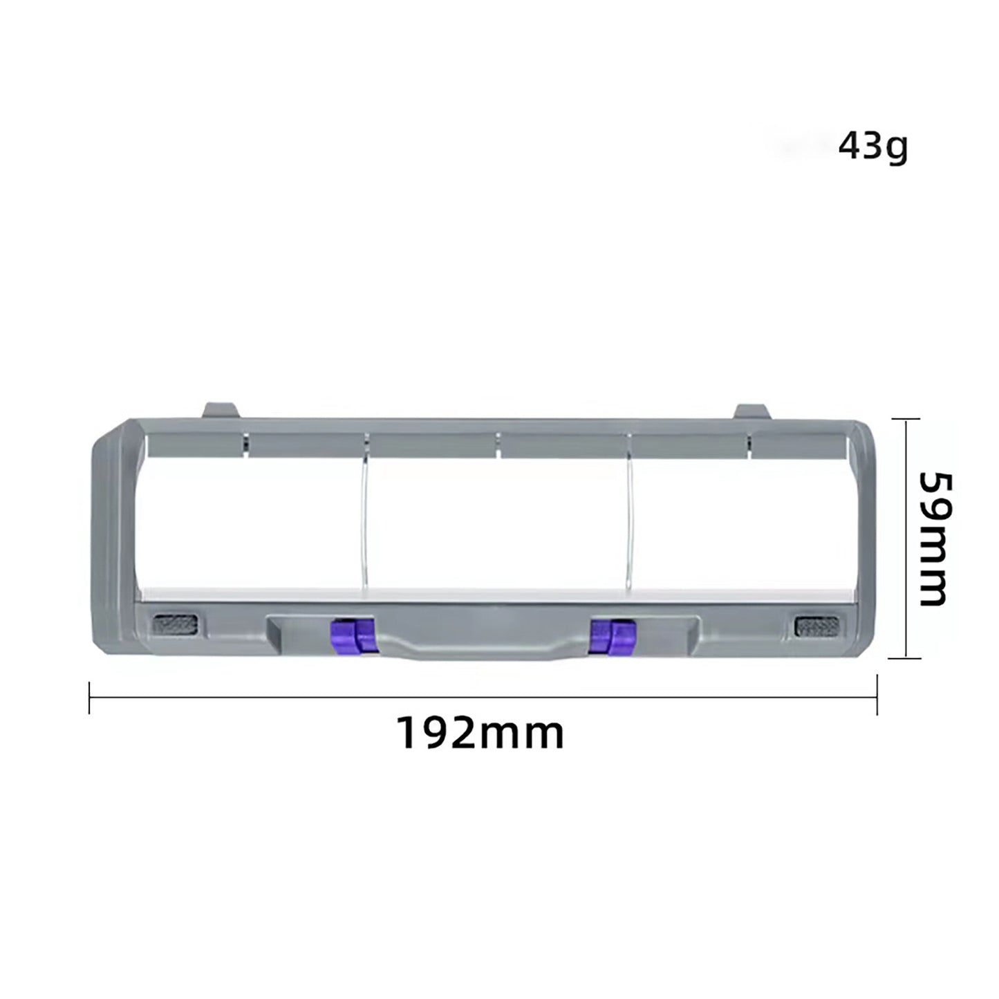ya 25 Main Brush Cover Vacuum Cleaner Accessories for rwal eo Robot Vacuum
