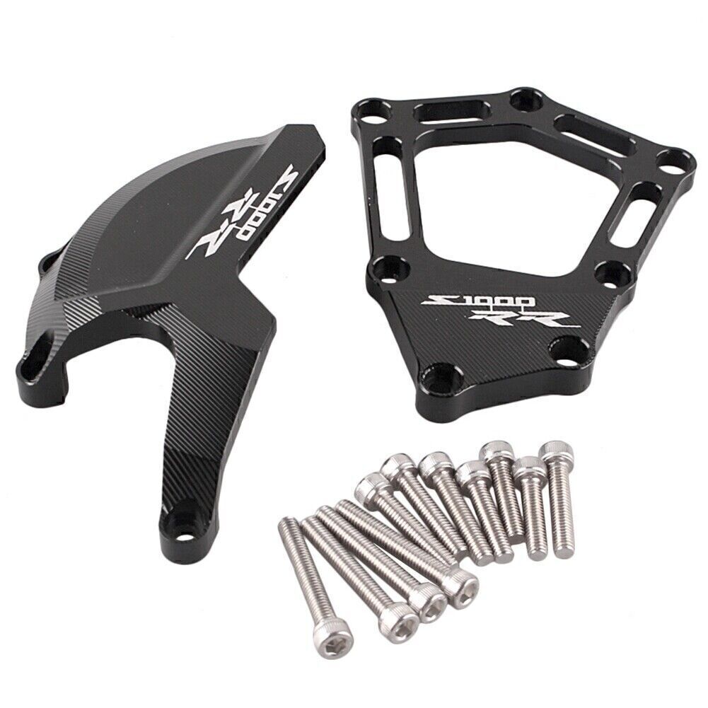 ya 3 6.23 for BMW S1000RR 09-14 Black CNC Engine Stator Starter Cover Slider Protector Set