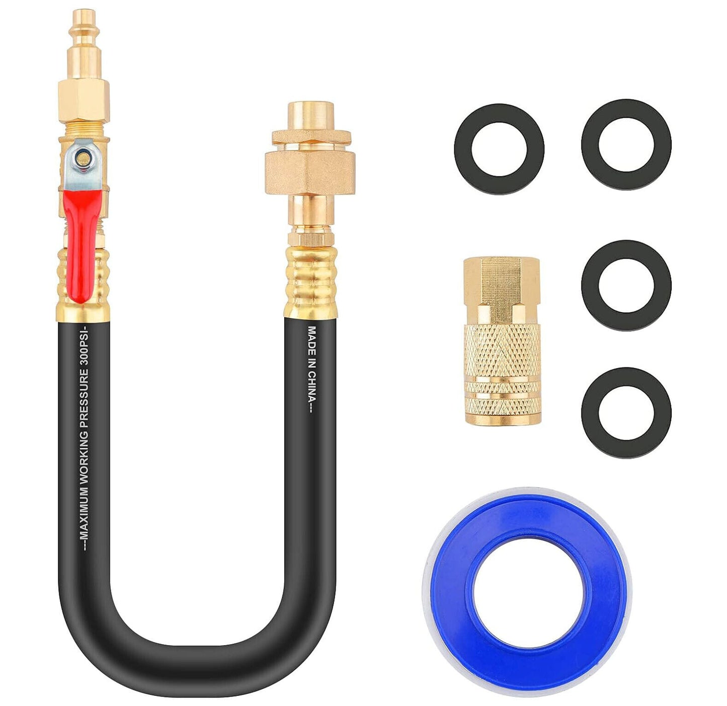 ya 10 5.28.2 Suitable for RV trailer camper winter kit blow out shut-off valve adapter hose bib