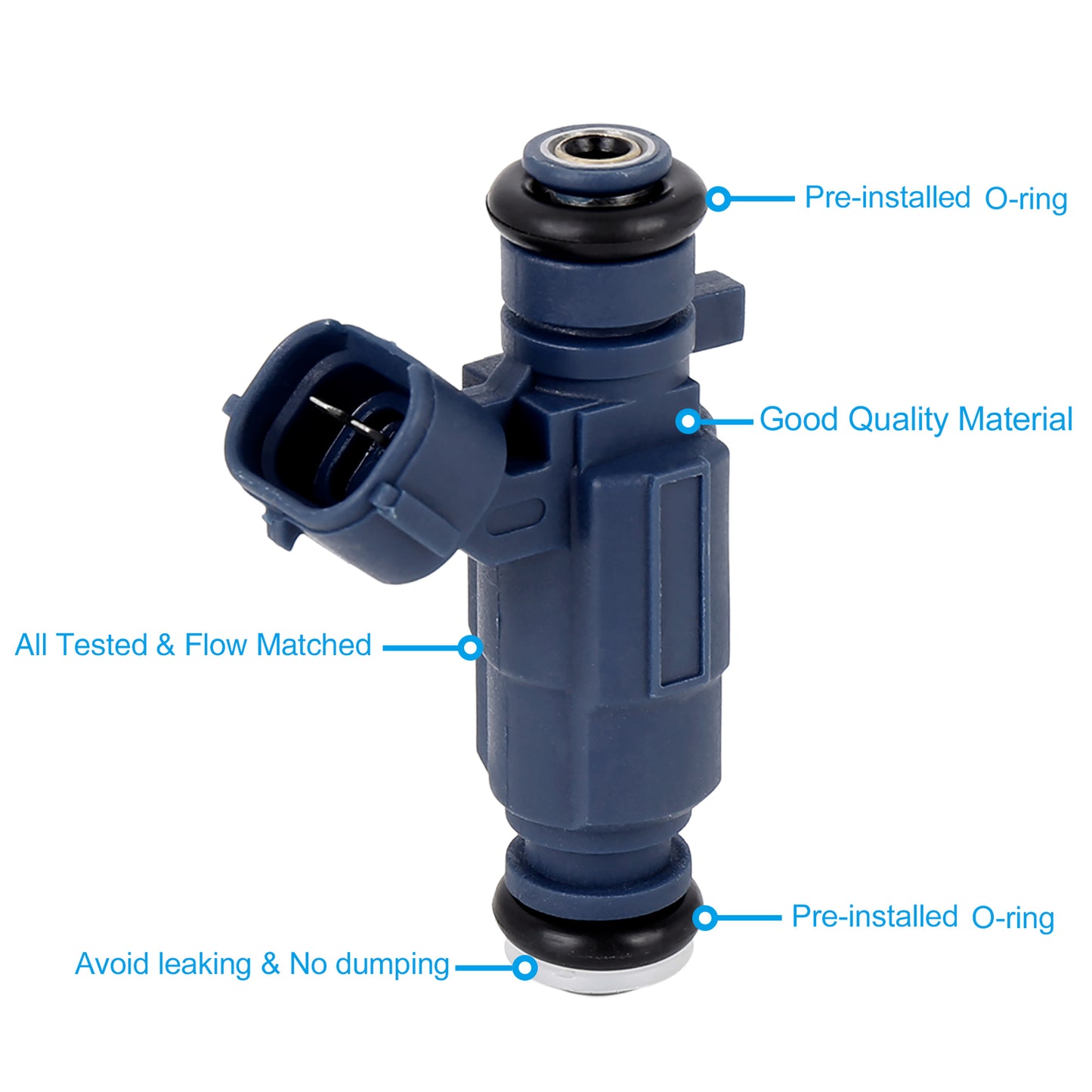 ya 5 8.7 35310-2B000 4X Fuel Injectors for Hyundai i30 1.4L 1.6L 2007-2016 for Elantra