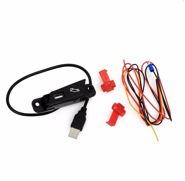 ya 13 Trunk Luggage Release & USB Switch Button Retrofit for Chevrolet for Cruze 2009-2013