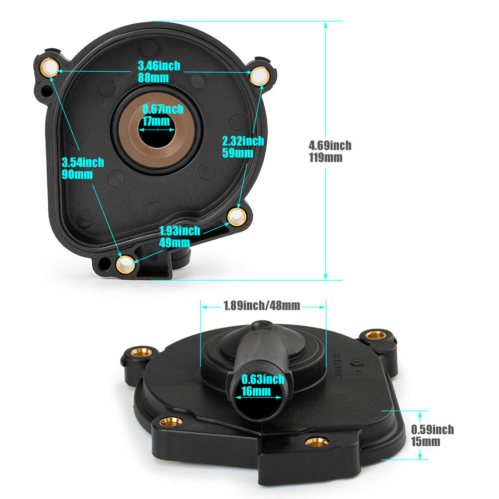 ya 9 6.4 Suitable for Mercedes-benz W211 W203 W204 crankcase ventilation valve engine oil separator cover