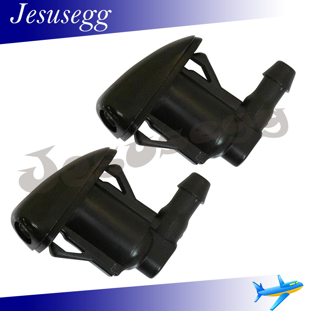ya 13 2Pcs Front Windshield Wiper Washer Nozzle Spray Jet for Lexus RX300 85381-44010