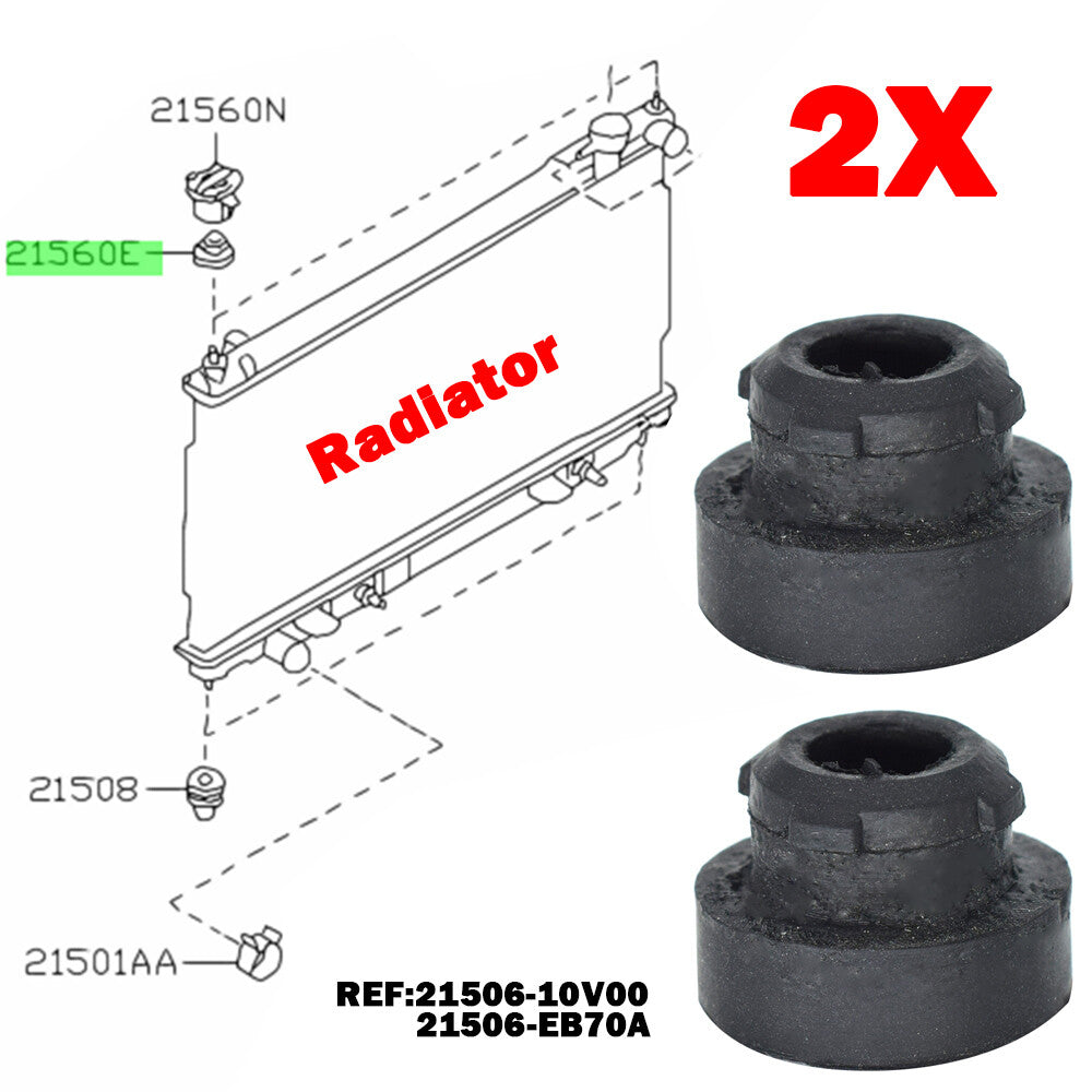 ya 27 7.20 2 for Nissan Patrol Navara Skyline Skyline Pathfinder Top Radiator Rubber Mount