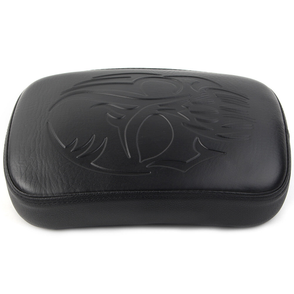 ya 2 6.27 Rear Passenger Pillion Pad Fender for SEAT 8 Suction Cup for Harley Bobber Sportster