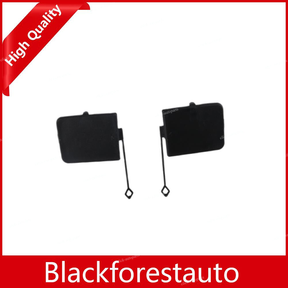 ya 27 6.18 2pcs Left & Right Fits 2013-2015 for BMW X1 Rear Bumper Tow Hook Cap Towing