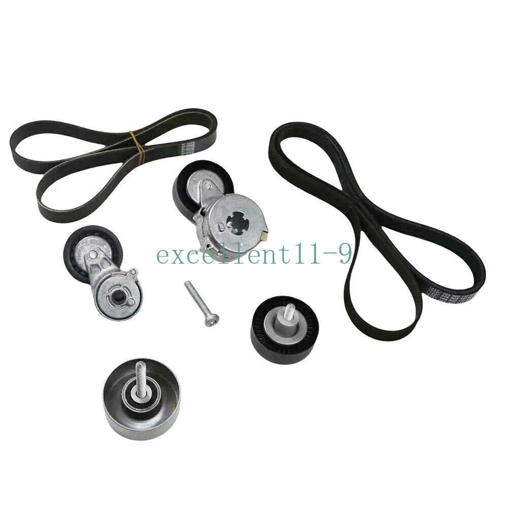 ya 3 6.24 3.2L drive belt kit 6PK2403 06E903137AC 06E903133H for Audi A4 A5 Q5 CALA CALB