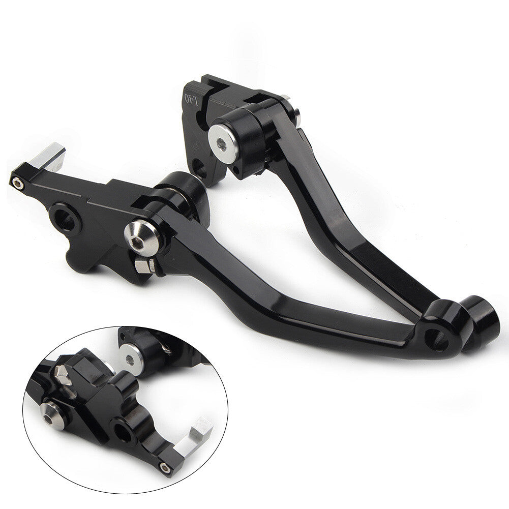 ya 2 7.15 CNC Pivot Clutch Brake Levers for Suzuki DRZ400S DRZ400SM DRZ400E 2000-2022