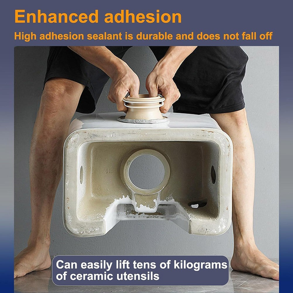 ya 14 Toilet Flange Seal 100110 mm PP Silicone for Leak Resistant Toilet Fit