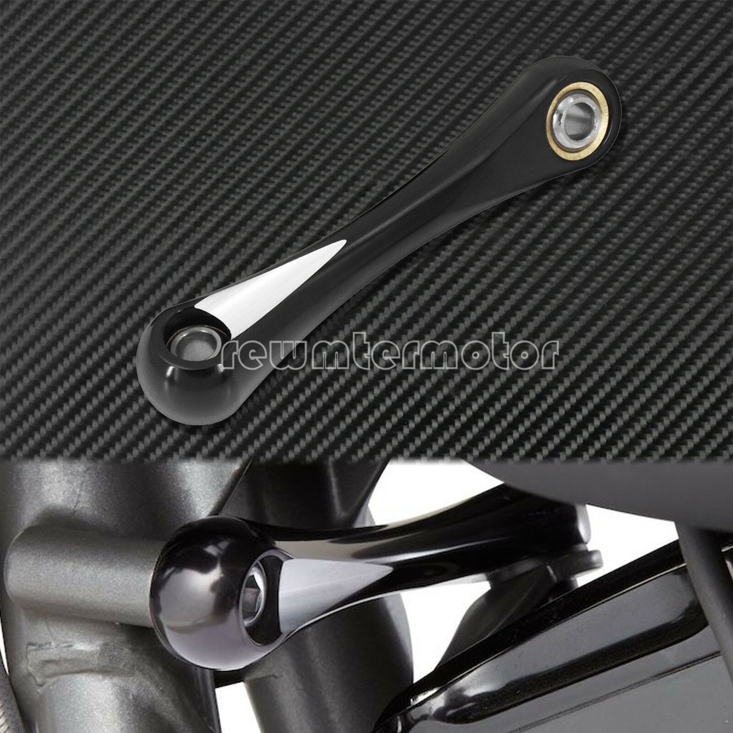 ya 3 6.23 CNC Engine Stabilizer Link Black Fit for Harley Touring Road King Electra Glide