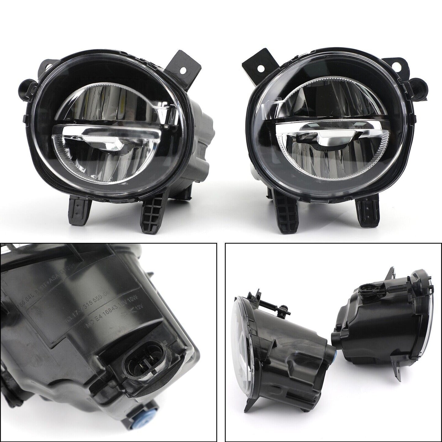 ya 1 8.5.1 Pair LED Fog Lamp Light For 3 F30 F35 2012 - 2018 63177315559 560 U1
