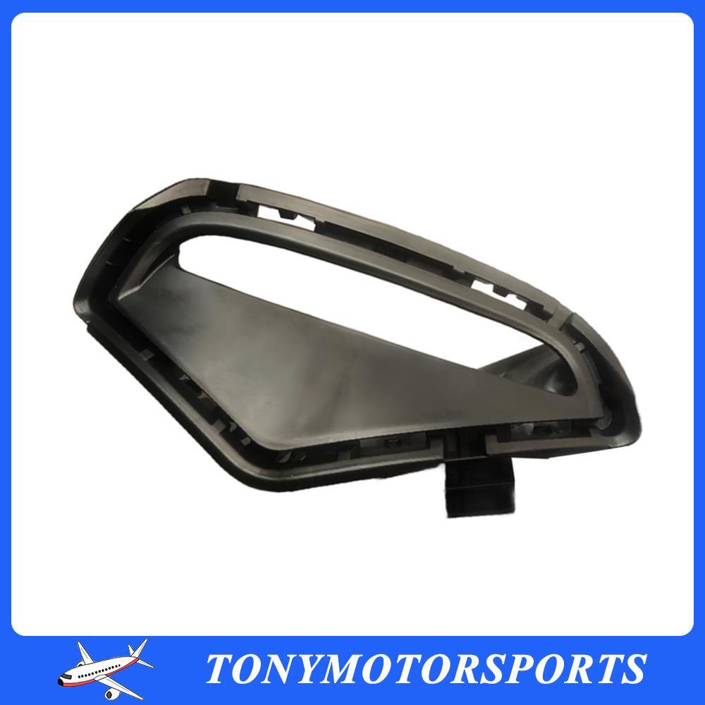 ya 27 6.18 Front Left Side Bumper Fog Light Bezel Cover Black For 2021-2023 RAV4 Prime XSE