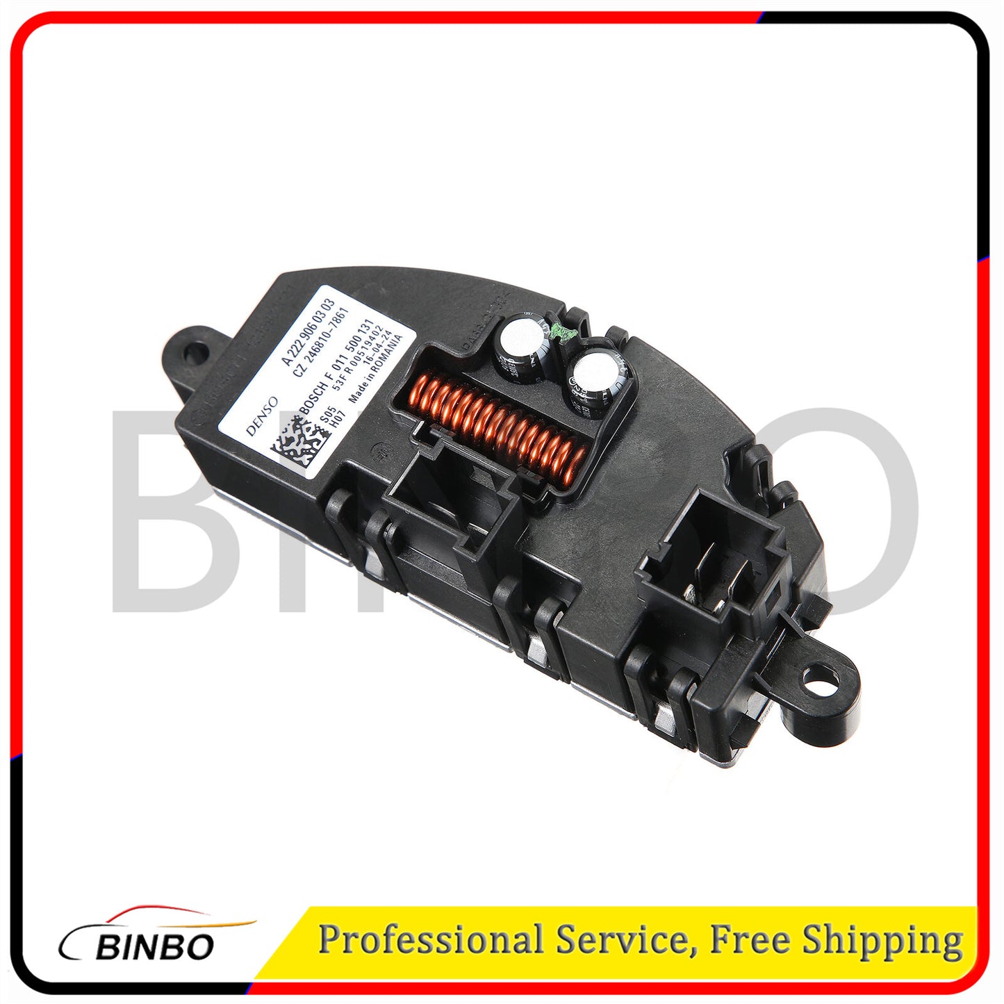ya 5 8.7 For 13-20 Mercede CLA250 G550 G63 AMG W222 A/C Heater Fan Blower Motor Resistor