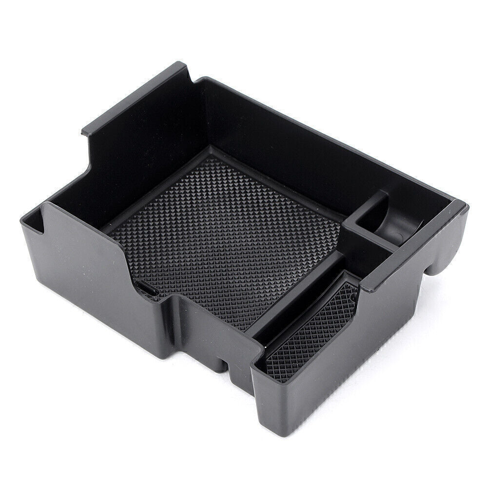 ya 5 8.7 Fit for Ford Explorer 2011-2017 Console Armrest Storage Bin Box Tray Container Black