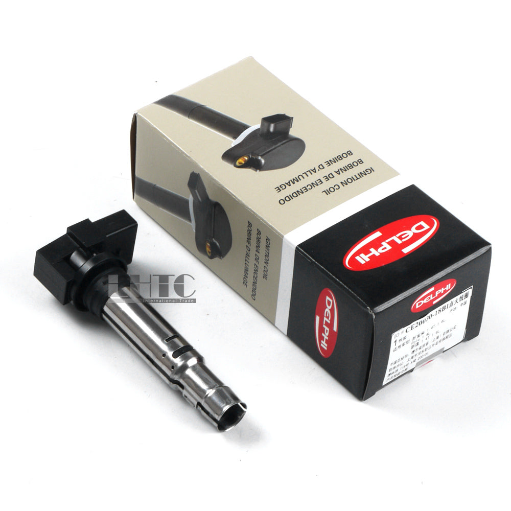 ya 5 6.15.2 Delphi Ignition Coil Spark Plug for VW for Tiguan for JETTA for Golf for Audi A1 A3 1.4L