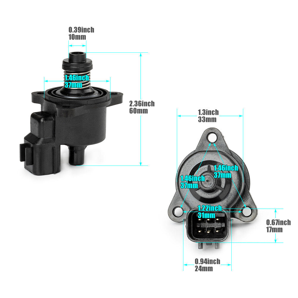 ya 6 6.12 for Polaris Ranger 500 EFI 800 XP Ranger Crew 500 Idle Air Control (IAC) Valve