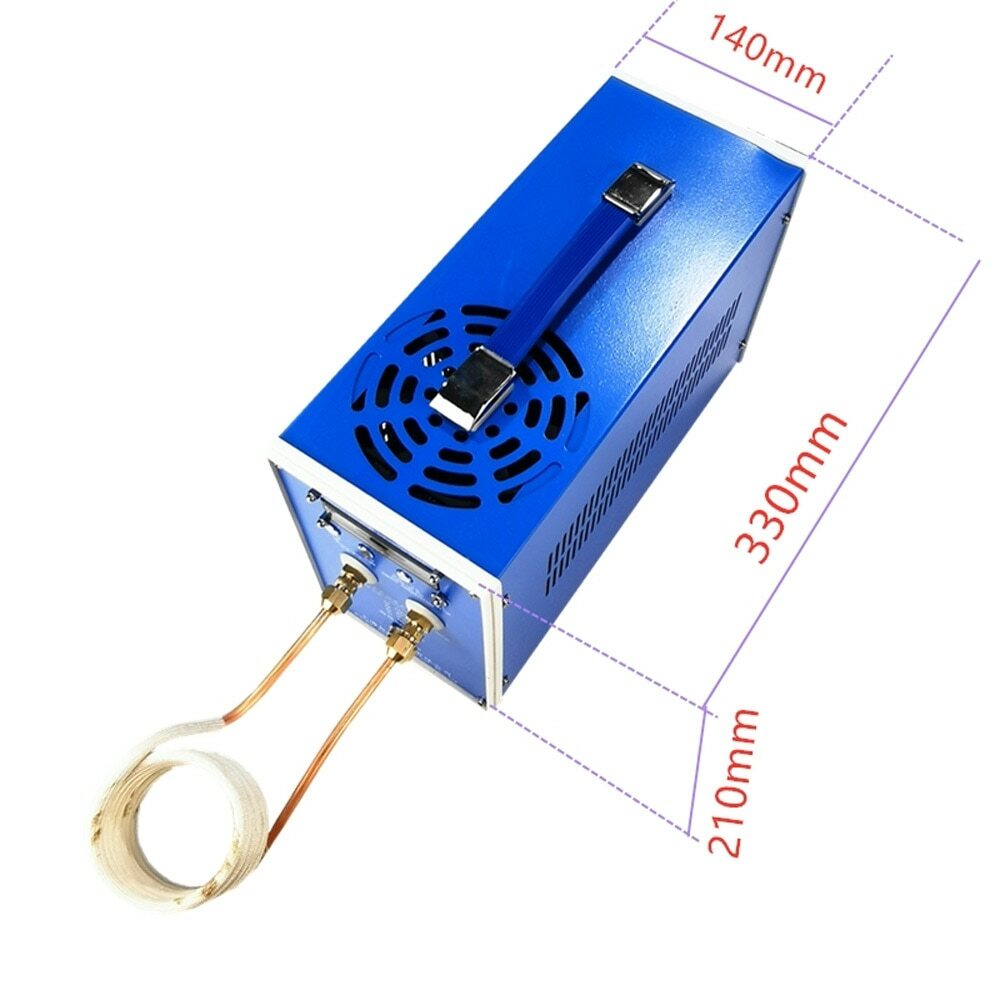 3kw High frequency Induction Heater Quenching Annealing Metal Melting Furnace