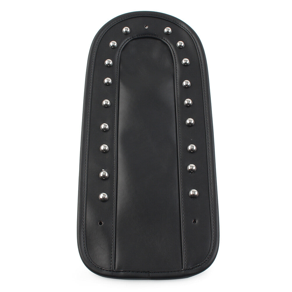 ya 5 8.7 Rear Fender Bib Solo for SEAT PU Leather Black for Harley Heritage Softail 2006-17