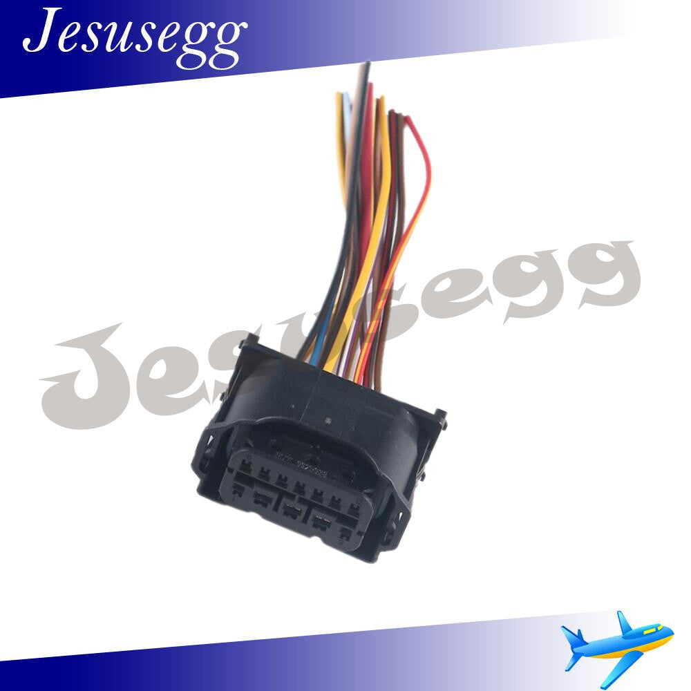 ya 13 5.27 Connector Headlight Plug Wiring Adapter 12 Pins Fit for BMW F01 F02 E63 E64 E90