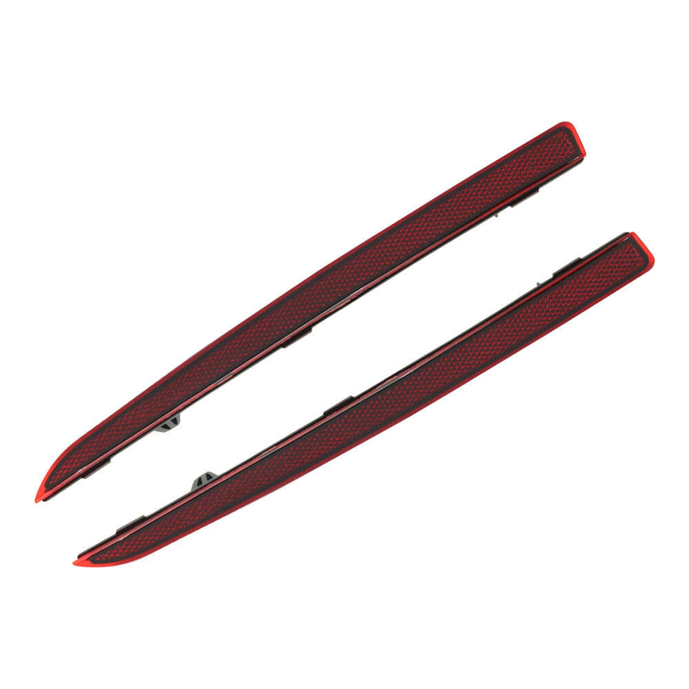 ya 27 6.21 2pcs Fits for Lincoln MKZ 2013-2020 RH+LH Rear Bumper Brake Light Reflector Side