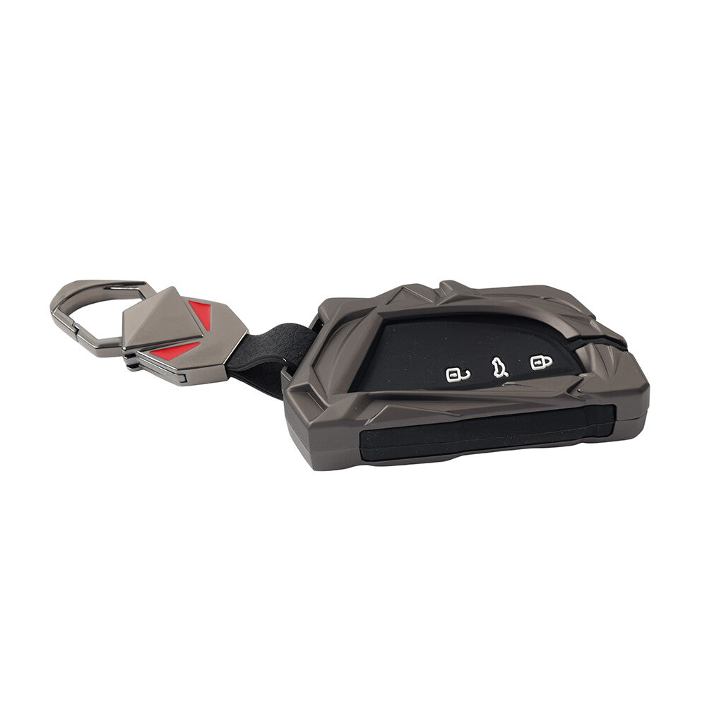 ya 10 5.28 3 Button Key Shell Cover Fob Black for VW Polo ID.3 Atlas for SEAT Leon for Cupra Born