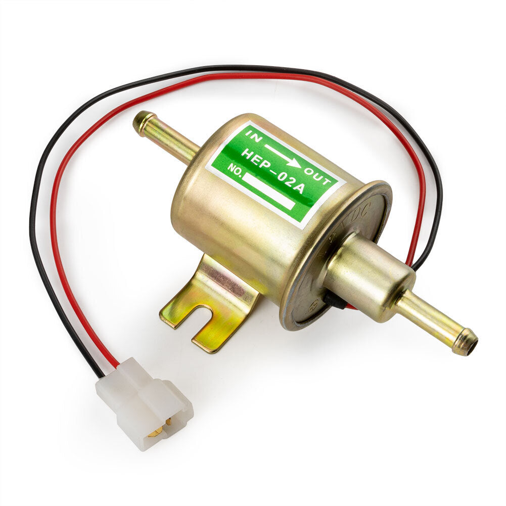 ya 11 6.8 Universal Electric Fuel Pump HEP-02A 4-7PSI 12V Inline Low Pressure Gas