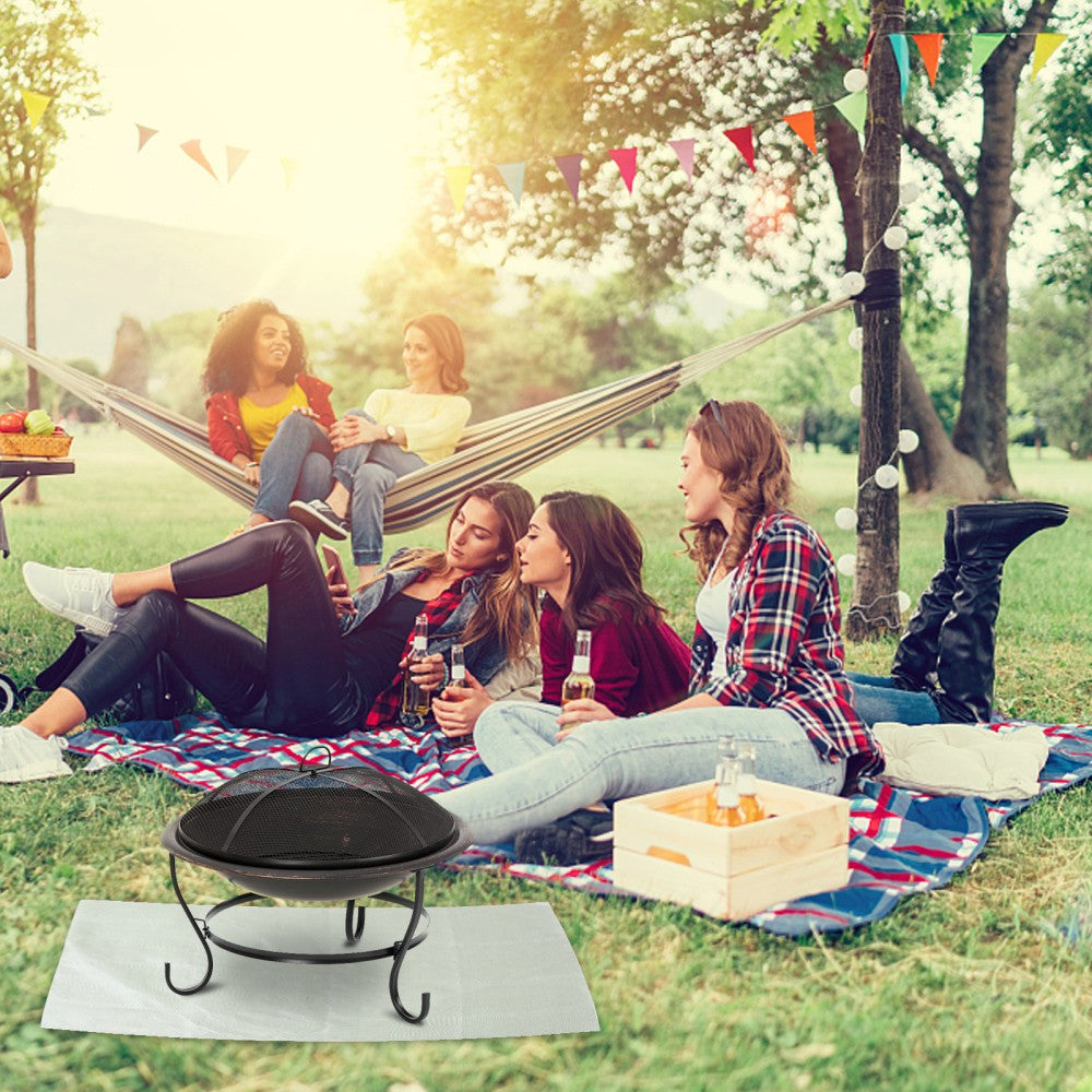 ya 5 8.7 Fireproof Mat Barbecue Mats Home Blanket Heat Resistant Outdoor Safety