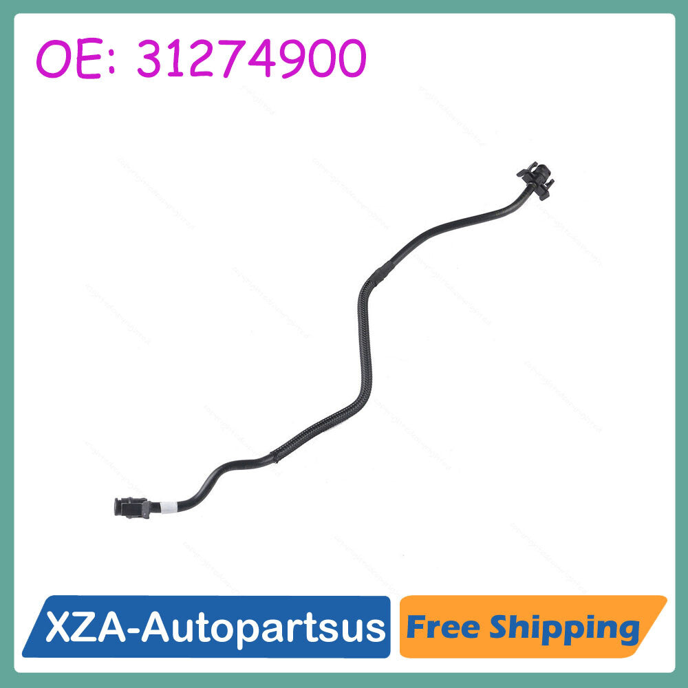 ya 27 7.20 New Engine Coolant Reservoir Hose Black forVolvo XC60 XC70 S60 S80 V70 2007-2013
