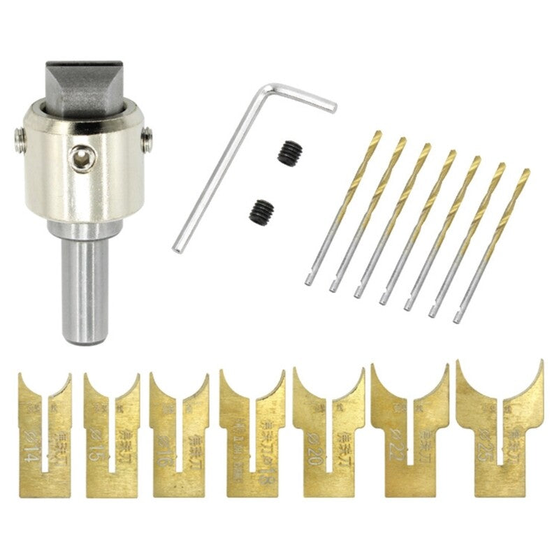 ya 25 Woodworking Bead Drill Bits Router Bit Beads Industrial Grade Hand Tool