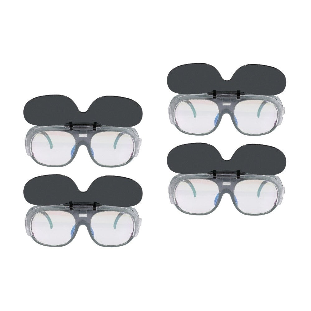 ya 1 7.13 2 PCS Dust-proof Welding Glasses Work Welder Goggles Protective Eyeglasses