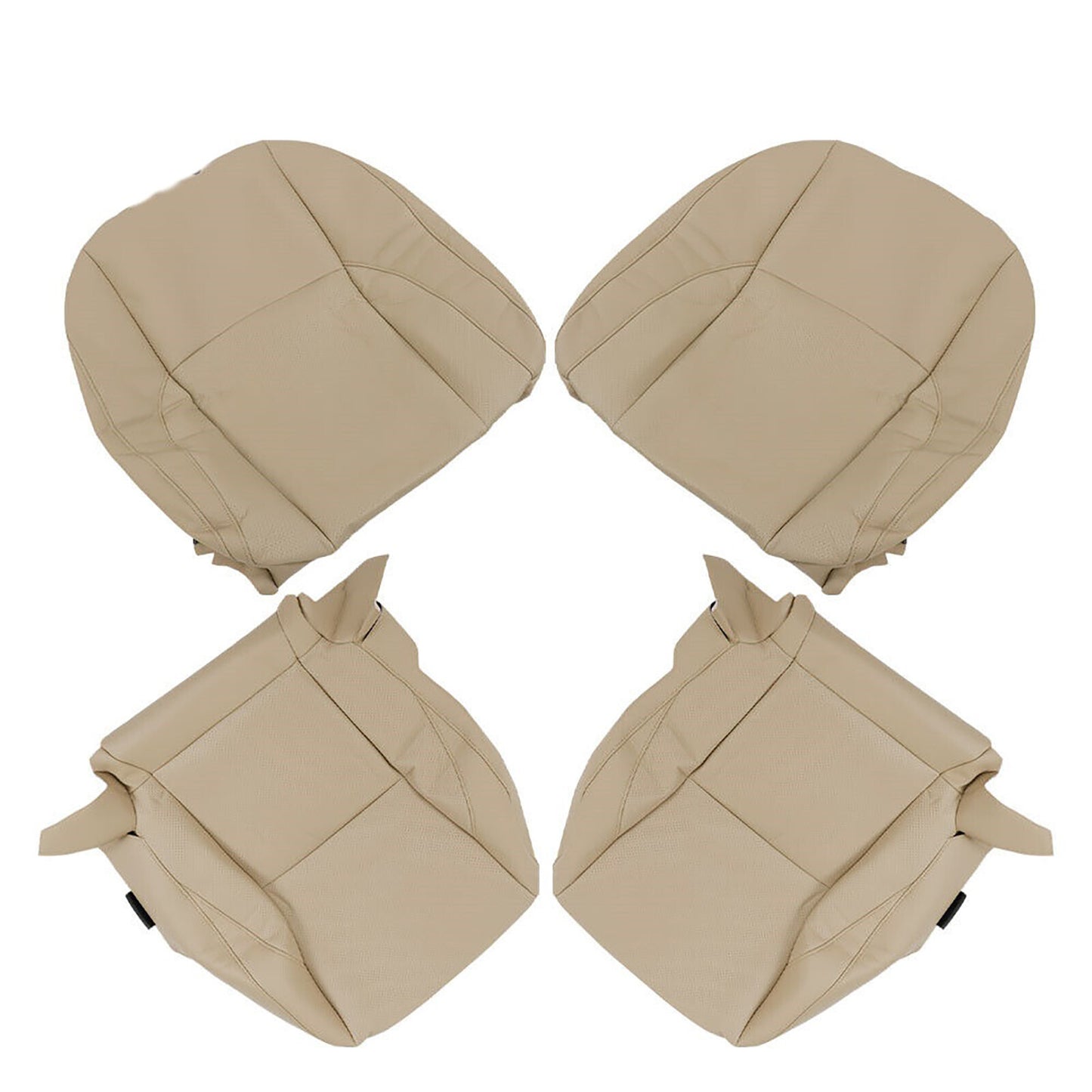 ya 12 5.22 for Lexus ES350 07-12 Car Microfiber Leather Bottom & Top Perforated for SEAT Cover