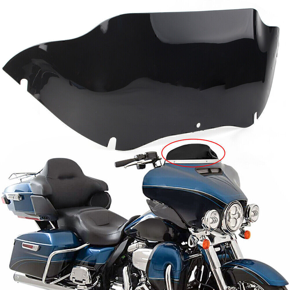 ya 4 6.21 9.5 Wave Windshield Windscreen for Harley Touring Road Glide 1998-2013