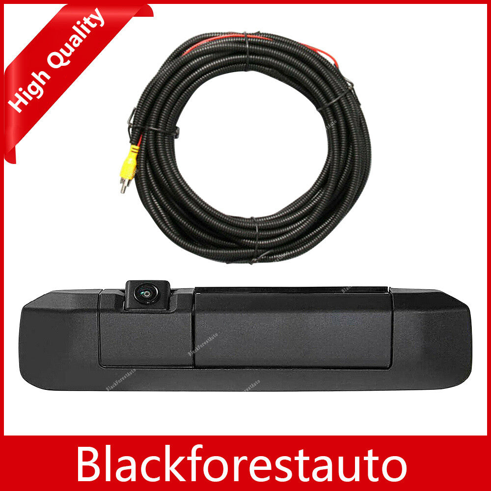 ya 13 5.27 Fits for Toyota Tacoma 05-15 Tailgate Handle Textured Black with Camera wired Black