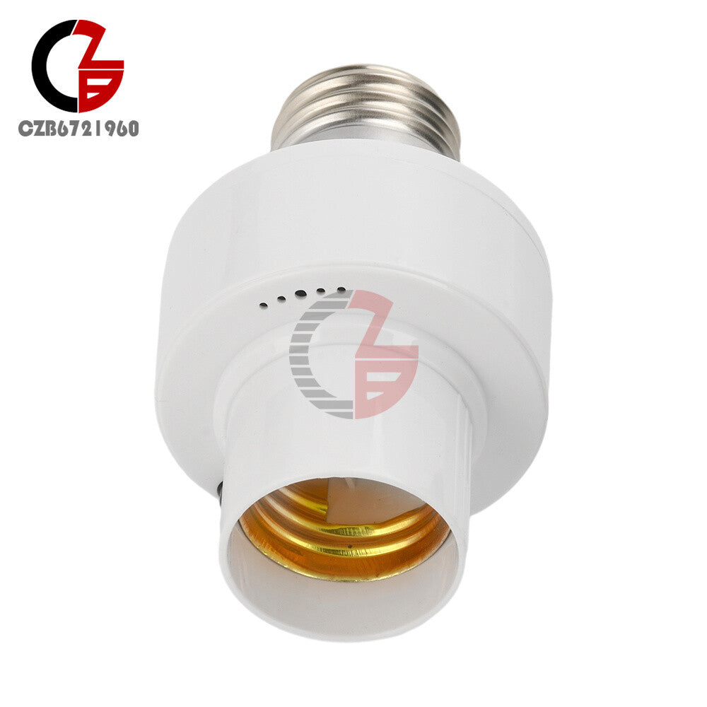 ya 14 Wireless Remote Control Light Lamp E27 Screw Bulb Base Holder Cap Socket Switch