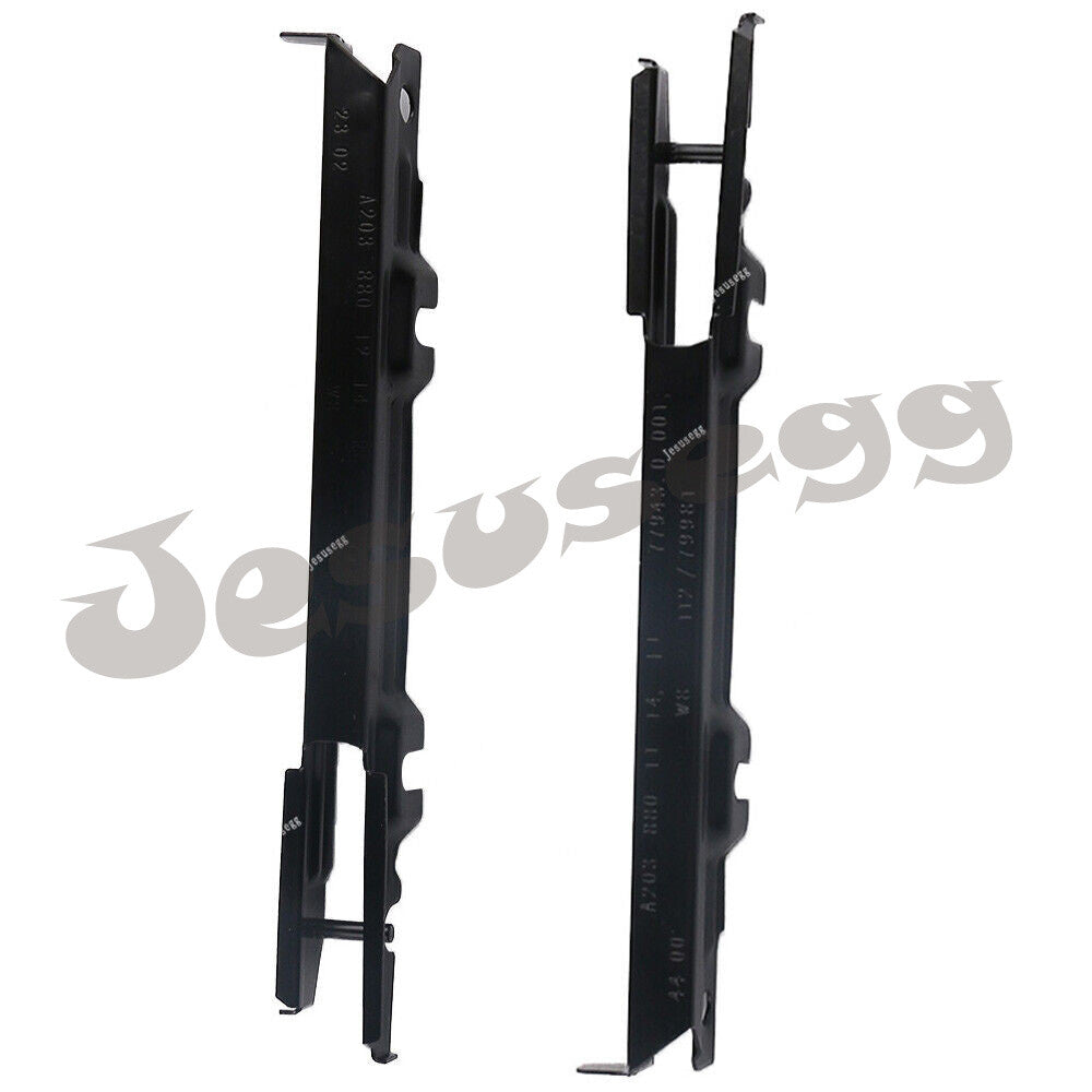ya 27 6.18.2 2Pcs L+R Front Bumper Bracket End for Mercedes-Benz C240 C320 C32 C230