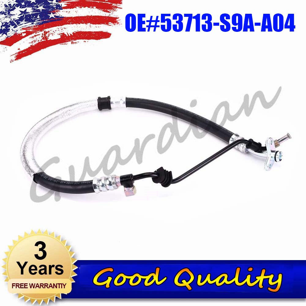 ya 27 7.20 Power steering pressure hose 53713-S9A-A04, suitable for Honda CR-V 2.4L. (02-06 03 04-)