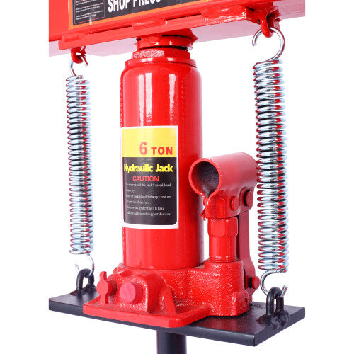 ya 1 6.30 Top Hydraulic 6 Ton H F for Ram e Garage Floor Adjustable Workshop Platen Jack Stand